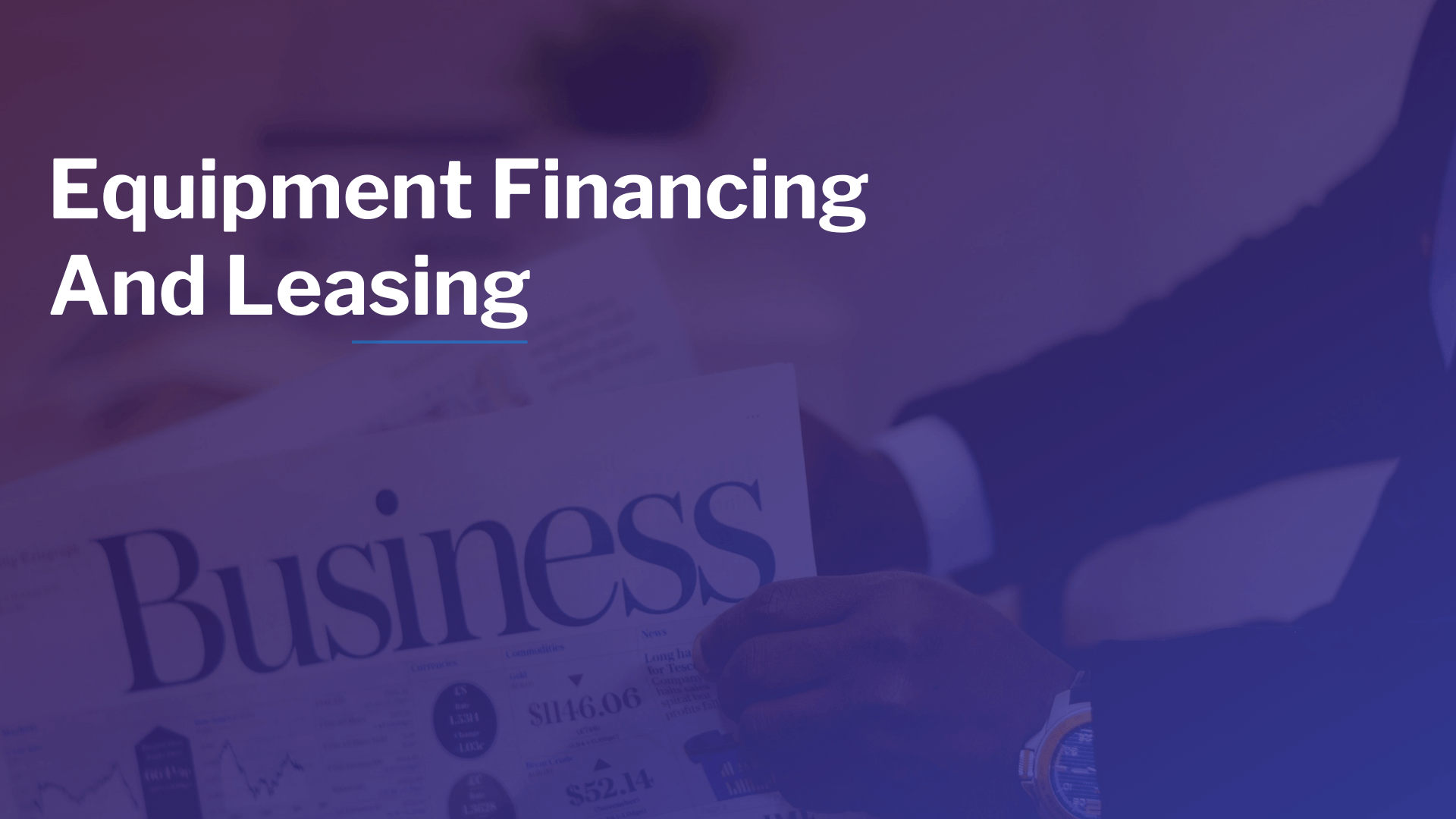What Is Equipment Financing and How does it work? Lebit Finance